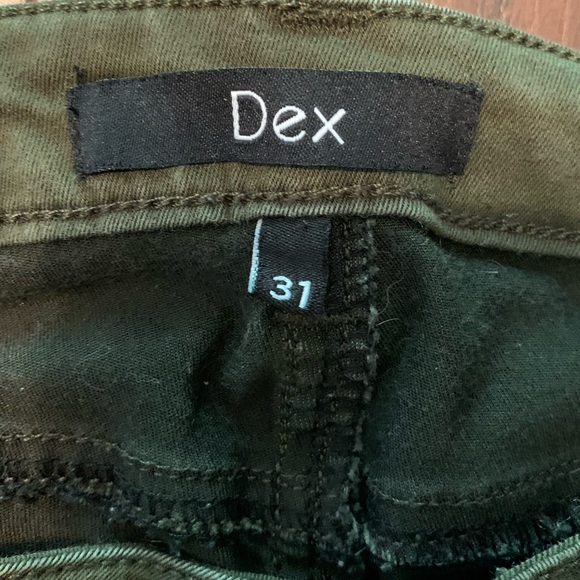 Dex Army Green Skinny Jeans - Picture 3 of 5